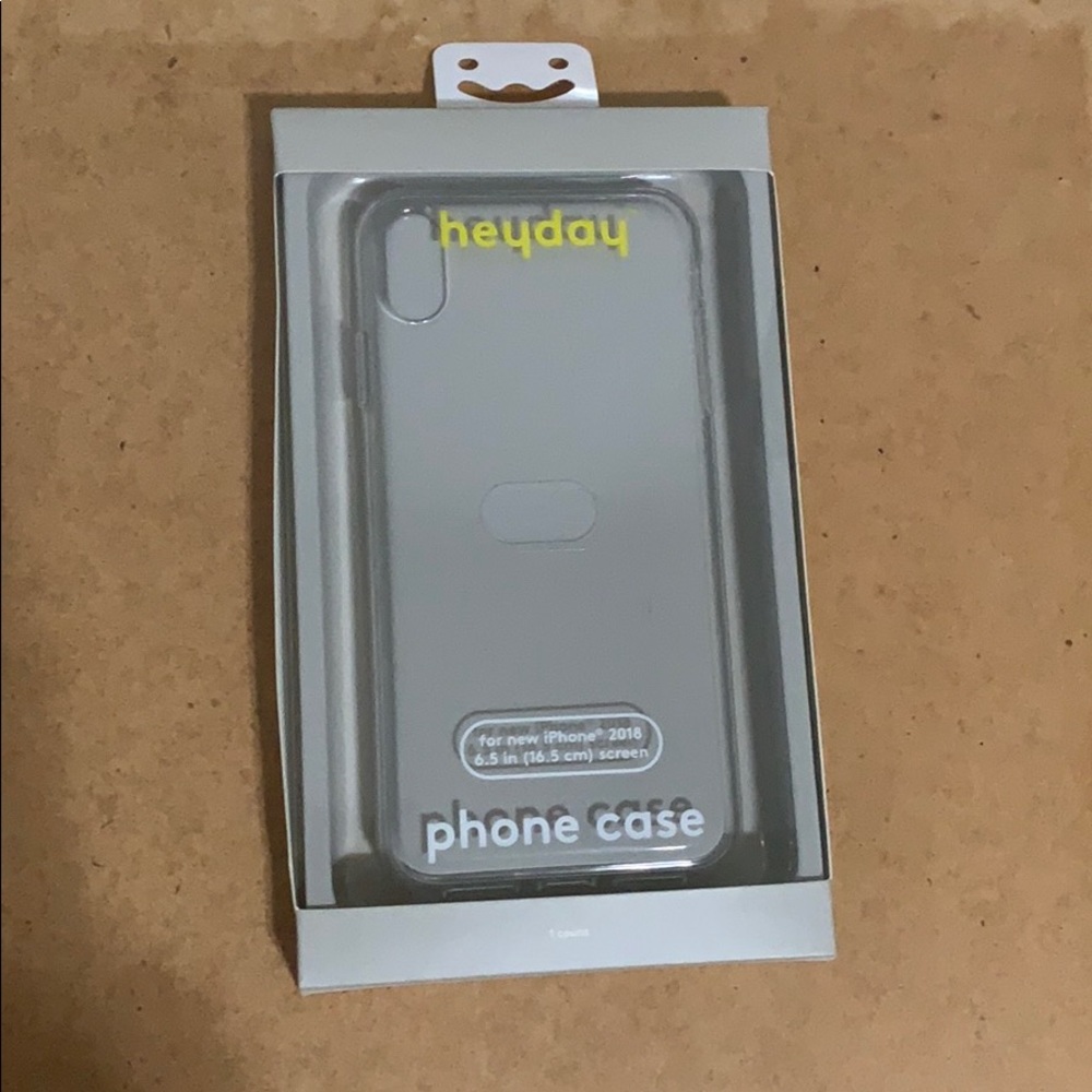 iPhone XS Max Clear HeyDay Brand Case